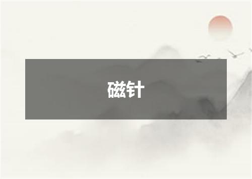 磁针