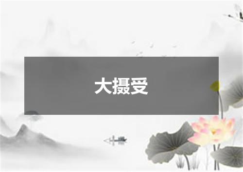 大摄受