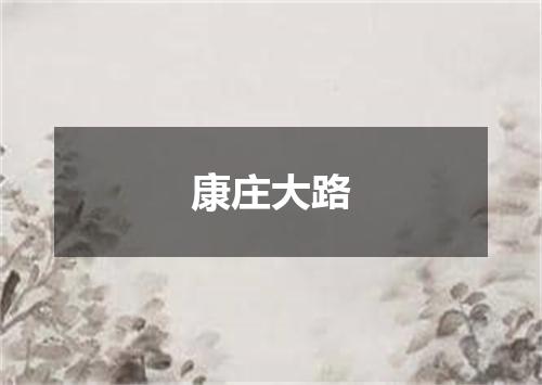 康庄大路