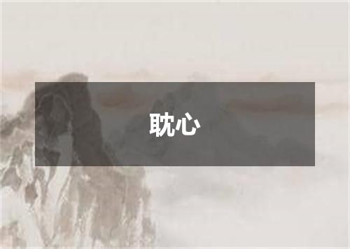 耽心