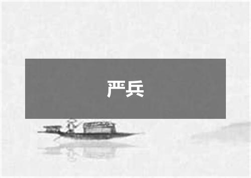 严兵