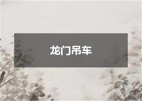 龙门吊车