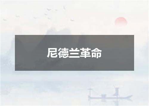 尼德兰革命