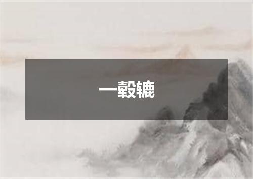 一毂辘