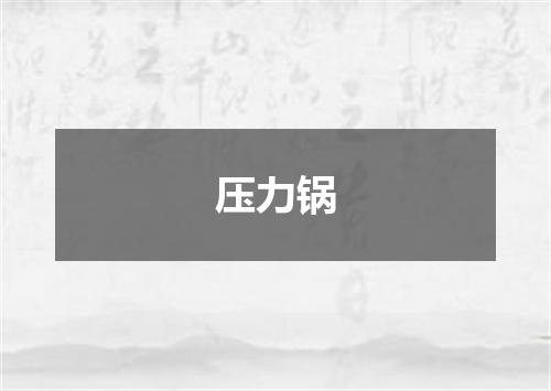 压力锅