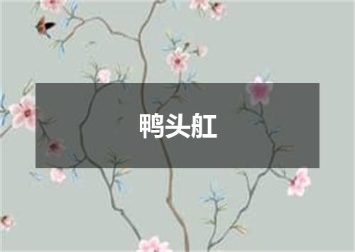鸭头舡