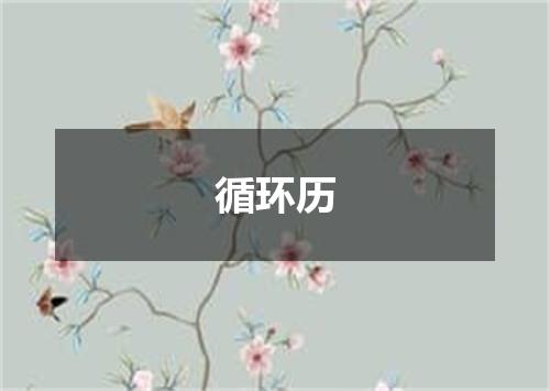 循环历