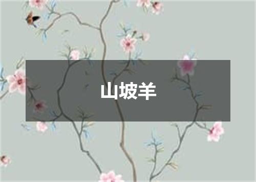 山坡羊