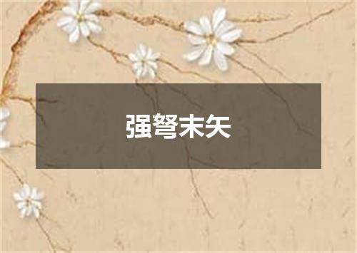 强弩末矢