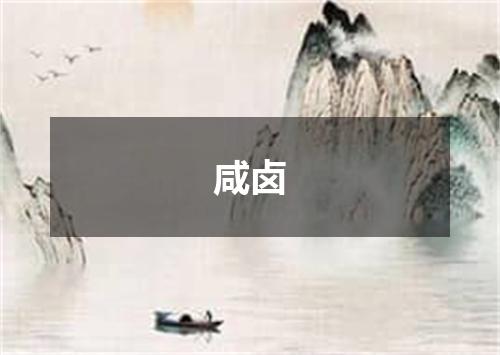 咸卤