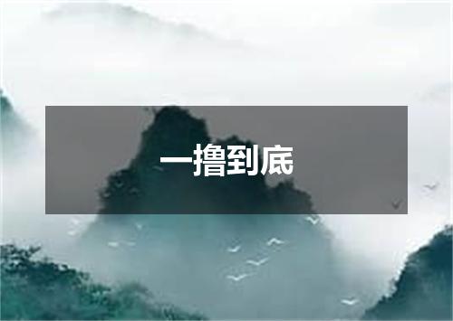 一撸到底