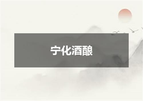 宁化酒酿