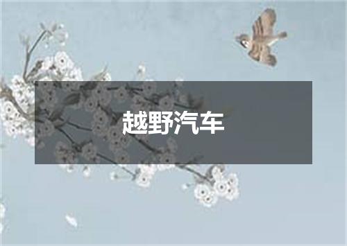 越野汽车
