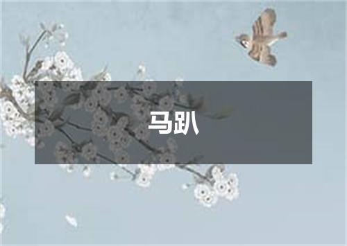 马趴