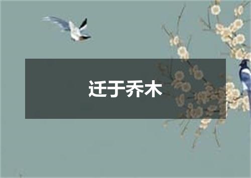 迁于乔木