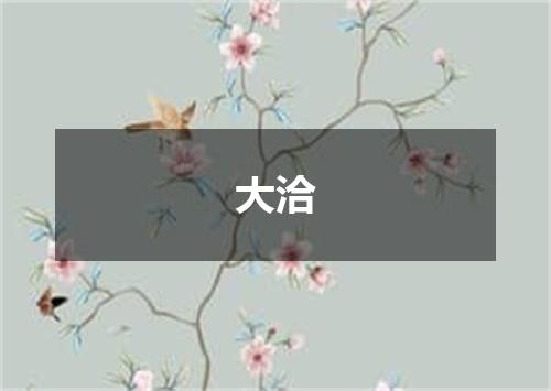 大洽