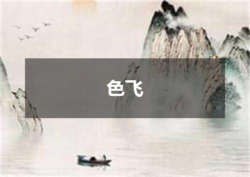 色飞