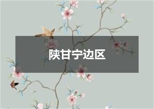 陕甘宁边区