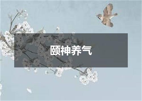 颐神养气