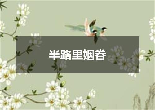 半路里姻眷