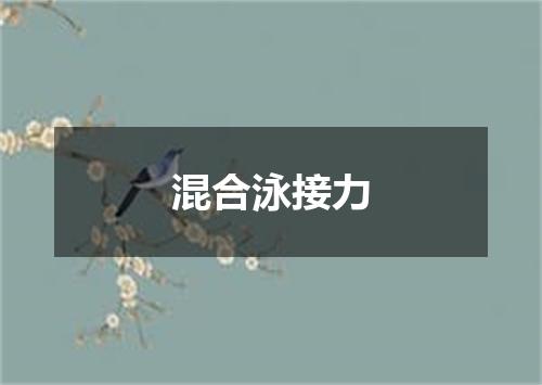 混合泳接力