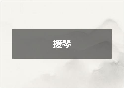 援琴