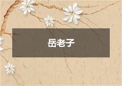 岳老子