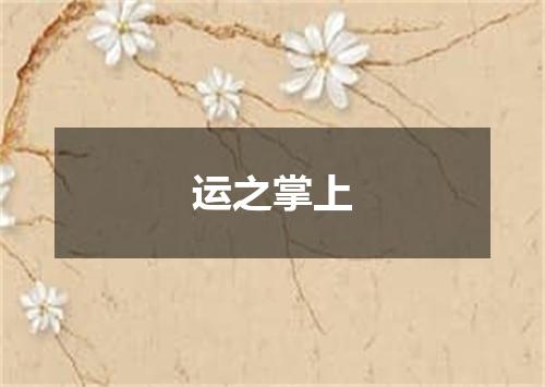 运之掌上