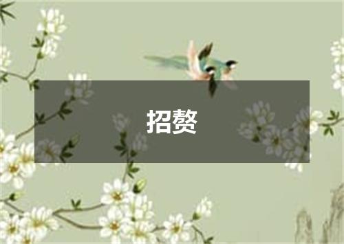 招赘