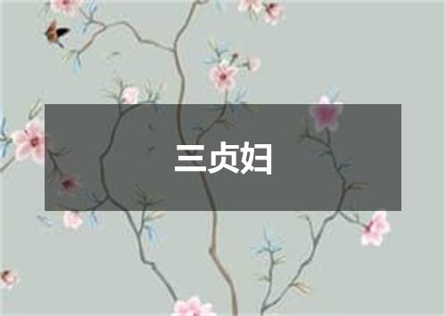 三贞妇