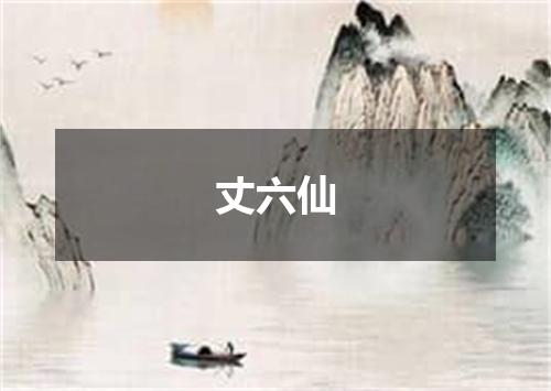 丈六仙