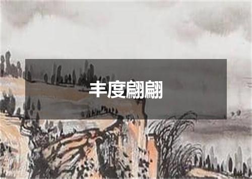 丰度翩翩