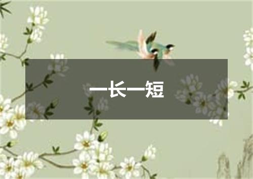 一长一短