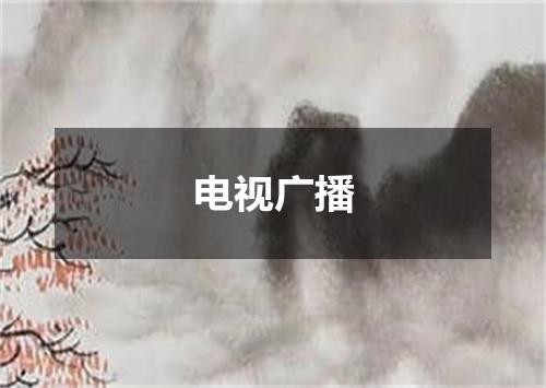 电视广播
