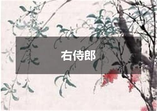 右侍郎