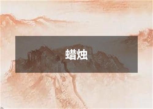 蜡烛