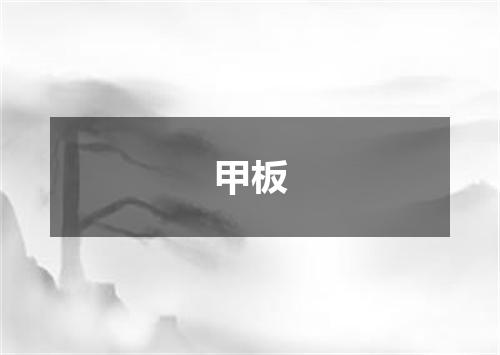 甲板