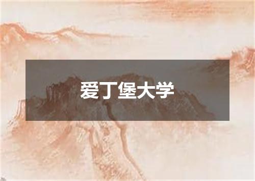 爱丁堡大学