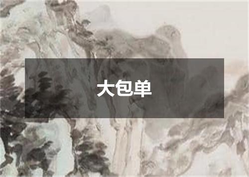 大包单