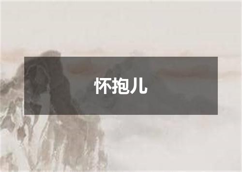 怀抱儿
