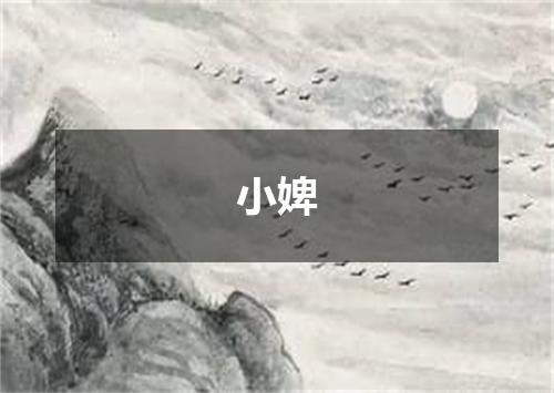 小婢