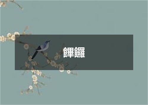 饆饠