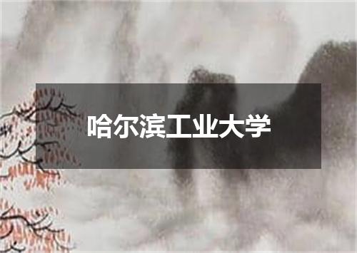 哈尔滨工业大学