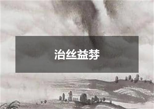 治丝益棼