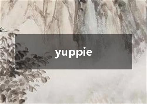 yuppie是什么意思