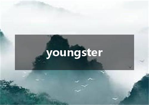 youngster是什么意思