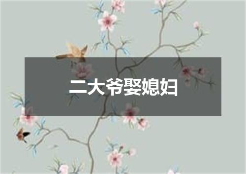 二大爷娶媳妇
