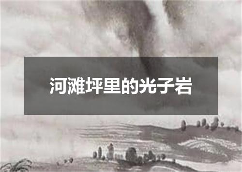 河滩坪里的光子岩