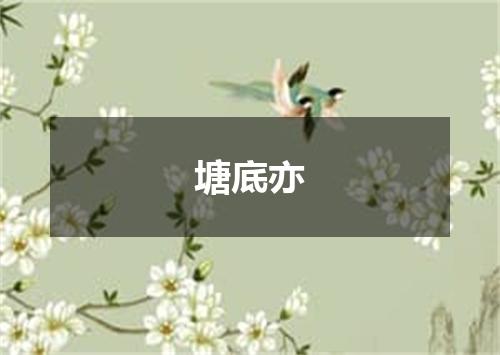 塘底亦