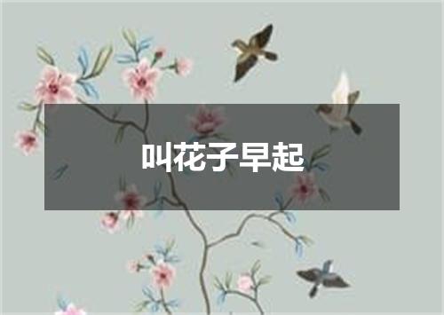 叫花子早起